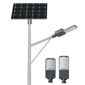 Lampu Jalan tenaga surya semua dalam satu, cahaya jalan <span class=keywords><strong>40W</strong></span> 120W efisiensi tinggi <span class=keywords><strong>LED</strong></span> konstruksi Modular tahan lama IP65 - Product Image 1