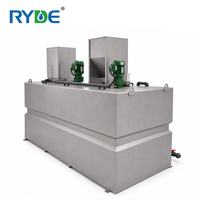 Unidad de Dosificación Integrada de Acero Inoxidable Personalizada con PLC y Motor para Tratamiento de Aguas Residuales, Productividad de 4000L/h, GTF4000