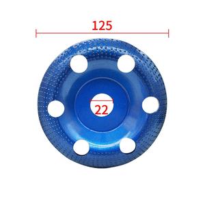 <span class=keywords><strong>Disque</strong></span> de meulage en carbure de tungstène pour <span class=keywords><strong>meuleuse</strong></span> d'angle / Type d'arc semi-circulaire <span class=keywords><strong>125</strong></span> * 22 trous - Product Image 1