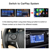 Interface explosive pour Toyota Prado RAV4 OEM Fujistu Headunit Wireless Carplay Android Auto Module Retrofit Decoder