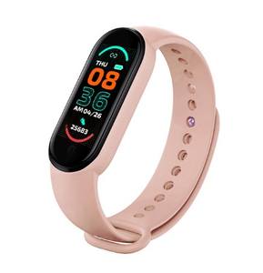สายรัดข้อมืออัจฉริยะ <span class=keywords><strong>M6</strong></span> Smartband <span class=keywords><strong>6</strong></span>,สายรัดข้อมือติดตามการออกกำลังกายวัดอัตราการเต้นของหัวใจวัดความดันโลหิตกันน้ำ - Product Image 3