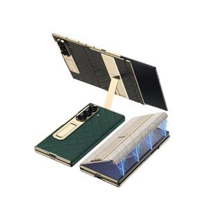 <span class=keywords><strong>เคส</strong></span>หนังแบบพลิกใหม่พร้อมฟิล์มกันรอยในตัวและขาตั้งแบบตั้งโต๊ะ <span class=keywords><strong>3</strong></span> มิติ สำหรับ <span class=keywords><strong>Samsung</strong></span> Galaxy <span class=keywords><strong>Z</strong></span> TriFold <span class=keywords><strong>3</strong></span>-Fold - Product Image 6