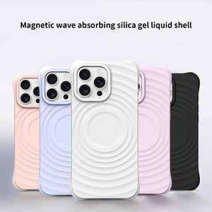 Fct Chất Lỏng Silicone Từ Trường Hợp Điện Thoại Cho iPhone 17 Không Khí 13 11 14 12 15 16 Pro Max Mềm Không Dây Sạc Sóng Bìa - Product Image 2