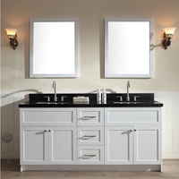 Meilleure vente personnalisée à la mode Shaker de haute qualité prix d'usine salle de bain vanités ensemble armoire de toilette pour hôtel usage domestique