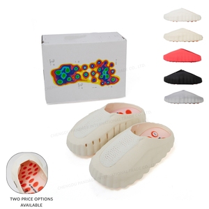 Vente en gros de claquettes, sabots, mules et sandales de créateur personnalisées pour femmes et hommes, modèle Mind 001, à prix abordable - Product Image 1