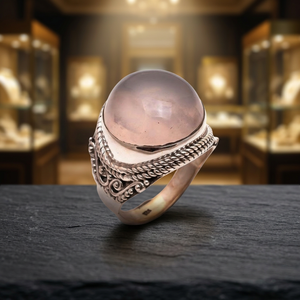 Paraiso Certified IGI Natural Gemstone <b>Rose</b> <b>Quartz</b> Bezel Setting Classic 925 Sterling Silver Handmade Jewelry Wholesale Factory - Product Image 1