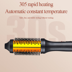 Cepillo Eléctrico para el Cabello con Cerámica y Temperatura Constante, Peine Alisador y Rizador para Cabello Seco al 80% o Más - Product Image 2