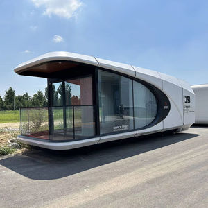 Maison-conteneur en forme de capsule spatiale, hôtel en plein air, maison de camping de luxe, cabane au bord du lac, appartement en forêt, glamping, stations de glamping, maison préfabriquée - Product Image 1