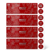 Impression d'étiquettes alimentaires personnalisées, autocollants en vinyle brillant imperméables pour bocaux et bouteilles, logo de marque privée, OEM, faible MOQ, vente en gros, usine