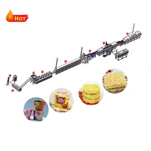 Factory Customized Automatic Fried Instant Noodle Production Line/indomie noodle making machine/Ramen Noodle Machine