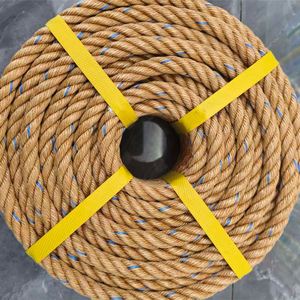 Corde tressée en PP durable, haute résistance, flexible, anti-UV, 2-20 mm, 3 brins, vente directe d'usine - Product Image 2
