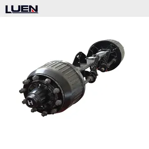 Factory Price Semi Trailer Parts Bpw Axle 1840MM 16 Tons Germany Type Axles Made In China