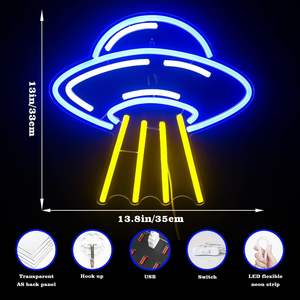 Letrero de Neón <span class=keywords><strong>Personalizado</strong></span>, Letrero LED RGB de Neón Atenuable, Decoración de Pared para Dormitorio, Boda, <span class=keywords><strong>Cumpleaños</strong></span>, Bar, Logotipo de Empresa, <span class=keywords><strong>Nombre</strong></span> - Product Image 6