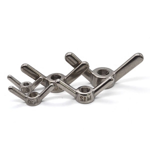 Nhà Máy Bán Thép Không Gỉ Carbon Thép Hợp Kim Thép M4 M5 M6 M8 Vuông Cánh Vòng Cánh Cánh Hạt - Product Image 1