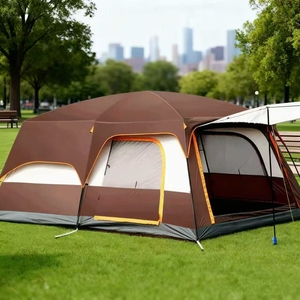 Tente de camping familiale de luxe extra-large, imperméable, à deux chambres et un salon, pour l'extérieur, vente <span class=keywords><strong>en</strong></span> gros à prix abordable - Product Image 5