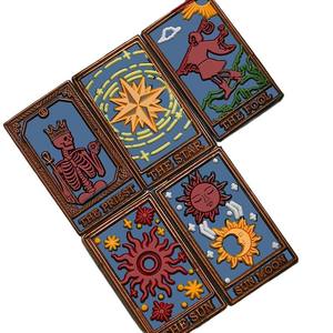 热卖塔罗牌系列大尺寸4*<span class=keywords><strong>2</strong></span>.5厘米骷髅牧师心灵眼蜡印章印章头 - Product Image 4