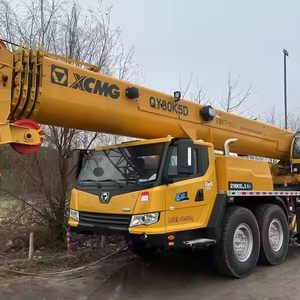 Grue de camion hydraulique mobile QY80K5D-5 de haute qualité chinoise 65M hauteur de levage 5 sections flèche télescopique - Product Image 1