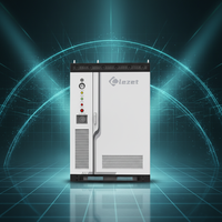 Système solaire hybride BESS Lezet E261S135 135KW 261KWh, solution avec batterie LiFePO4, refroidissement liquide, protection IP67, tout en un coffret
