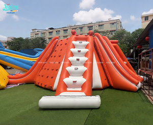 Parque Acuático Inflable de Verano para Deportes Acuáticos, Parque Inflable de <span class=keywords><strong>Playa</strong></span>, Parque Infantil Inflable, <span class=keywords><strong>Torre</strong></span> de Buceo con Múltiples Toboganes para Lago - Product Image 2