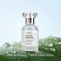 Flacons de parfum en verre de 30 ml avec vaporisateur diffuseur, rechargeables, bouchon à vis en aluminium, pour huiles essentielles et parfums – En stock