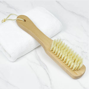 Spazzola multiuso per uso domestico spazzola per scarpe in legno spazzola per la pulizia con setole morbide - Product Image 2