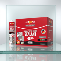 300 ml Nouveau Scellant Silicone Imperméable de Qualité Supérieure à Haute Adhérence pour Fenêtres et Panneaux PVC