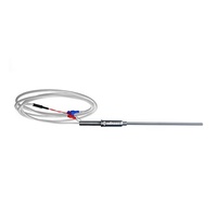 Capteur de température industriel Madincos MTS100 de classe A à 3 fils PT1000/PT100 RTD, sonde en acier inoxydable OEM/ODM, PTFE plaqué argent