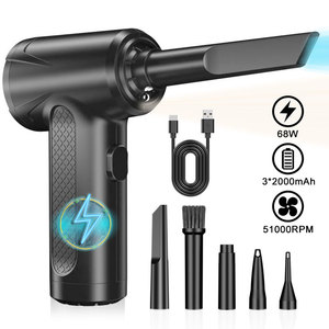 Rechargeable Cordless <b>Keyboard</b> Cleaning Air Duster USB Dust Blower with Brush Nozzles for Computer <b>Electronics</b> - Product Image 3