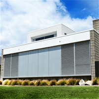 Mur rideau vertical OEM ODM pour façade extérieure, durable, léger, résistant aux intempéries, réglable et écologique