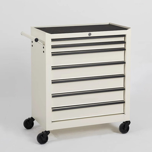 Carrito de barbería, armario de herramientas, cofre de Metal, acero, herramienta rodante para garaje, ruedas combinadas para taller mecánico, hierro OEM/ OBM - Product Image 2