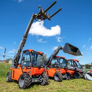 Chariot télescopique compact ERT1500 de 1,35 tonne, chariot élévateur télescopique diesel CE pour l'agriculture et la construction - Product Image 4