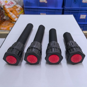 Furniture <b>Leg</b> Plastic Steel Telescopic <b>Adjustable</b> Height Black Heavy Duty For Bed Coffee <b>Table</b> TV Cabinet Support Columns - Product Image 2