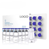 Sérum Visage en Poudre Lyophilisée aux Peptides 3ml – Coffret Éclaircissant, Hydratant, Nourrissant, Anti-rides, Anti-âge, Soin Revitalisant pour la Peau