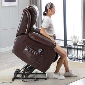 เก้าอี้ปรับเอนไฟฟ้า Geeksofa แบบมอเตอร์คู่ ยกตัวได้ สำหรับผู้สูงอายุและผู้ป่วย ให้ความสะดวกสบาย - Product Image 1