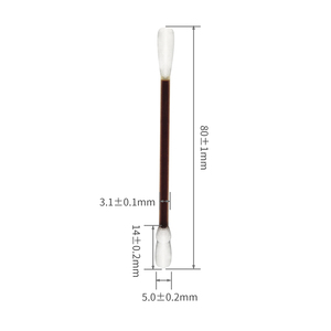 Individual Package Cosmetic Makeup Cleaning Liquid Filled 50% Olive <span class=keywords><strong>Oil</strong></span> Cotton Swabs - Product Image 5