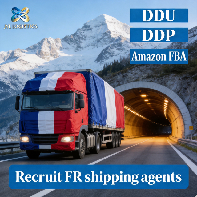 Shipping agent cargo express to France freight agent import forward shipment logistics service transport delivery