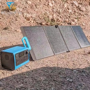 Pour Bluetti <span class=keywords><strong>EB3A</strong></span> + PV120 500wh panneaux solaires Charge rapide Lifepo4 chargeur solaire pour Camping maison RV Port voiture batterie au Lithium-ion - Product Image 6