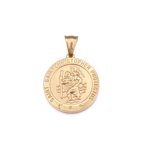 <span class=keywords><strong>Collier</strong></span> avec pendentif médaille, pendentif personnalisé, en acier inoxydable 2020, pour homme - Product Image 1