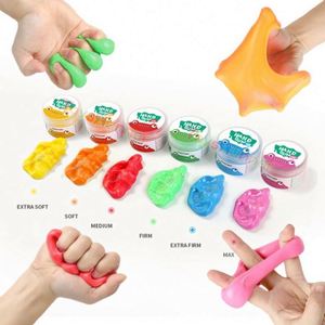 Hand Strength Training Exercise Kit Rehabilitation Therapy Putty Playdough Slime <b>Clay</b> Assisted Mud <b>Set</b> for Therapeutic Fun - Product Image 1