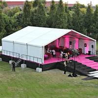 Tente transparente pour fêtes et événements, 100, 200, 300 places