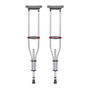 Muleta Axilar de Aleación de Aluminio Xinchuangjia, Tipo Dividido, Ajustable de 98-158 cm, Dispositivo de Asistencia Ligero y Portátil - Product Image 1