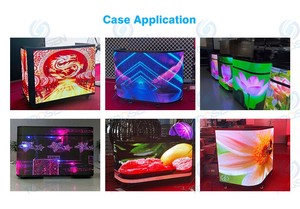 Maßgefertigter DJ-Stand Innovativer <span class=keywords><strong>LED</strong></span>-Bildschirm Hochschützender GOB P1.8 P2.5 <span class=keywords><strong>LED</strong></span>-<span class=keywords><strong>Display</strong></span> Desktop für Front-Stage Werbung Videowand - Product Image 3