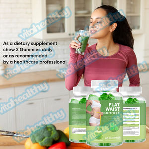 Vitahealthy OEM/ODM, usine de fabrication de marques privées, fournit des gommes naturelles pour le ventre, 60 bonbons - Product Image 5