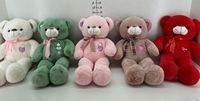 Ours Géant en Peluche en Gros, Peau de Jouet Souple Personnalisée Non Rembourrée, Animal en Peluche de Noël, Animaux en Peluche pour la Saint-Valentin