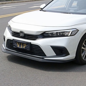 Difusor de Parachoques Delantero para Auto Welta, Alerón de Plástico ABS+PP con Acabado Pulido para Civic Edición Ilimitada de 11.ª Generación 2022-2024 - Product Image 5