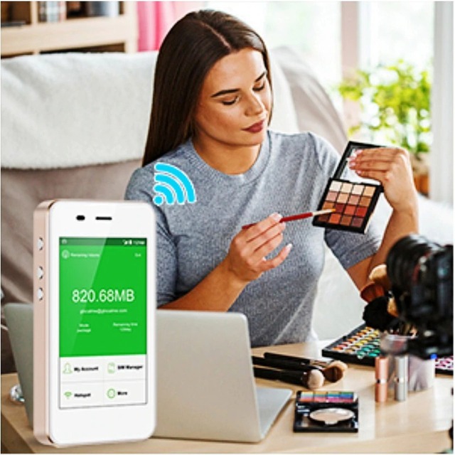 Unlock G2 Pro Oem Wifi Mobile Hotspot Wi Fi Outdoor 4g Lte with Dual Sim Card Slot 7200mAh Power Bank Portable Pocket Router