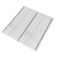 Panneau de plafond en PVC moderne 25cm 30cm ligne argentée et dorée blanc pur imperméable pour la décoration de chambre à coucher et de salle de bain