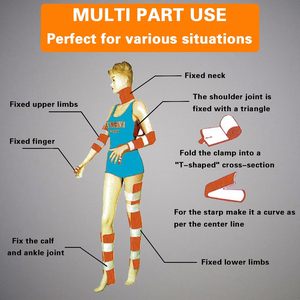 Férula de Aluminio Moldeable para Fijación de Fracturas, Primeros Auxilios, Uso Médico y de Emergencia, Venta al Por Mayor OEM - Product Image 5