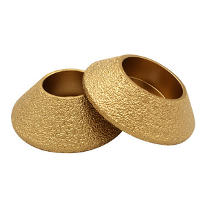 <span class=keywords><strong>Meule</strong></span> diamantée pour meuleuse d'angle, <span class=keywords><strong>à</strong></span> liaison métallique, pour le meulage des bords et la réalisation de biseaux hypoténusés <span class=keywords><strong>à</strong></span> 45 degrés, pour granit, marbre, carrelage - Product Image 4