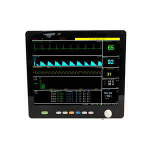 Équipement vétérinaire UTECH PM6800V Moniteur de signes vitaux multiparamètres vétérinaires avec écran de grande taille de 15 ''alimenté par batterie - Product Image 1